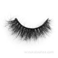 OEM Short Fluffy Mink Lashes Mink False 속눈썹